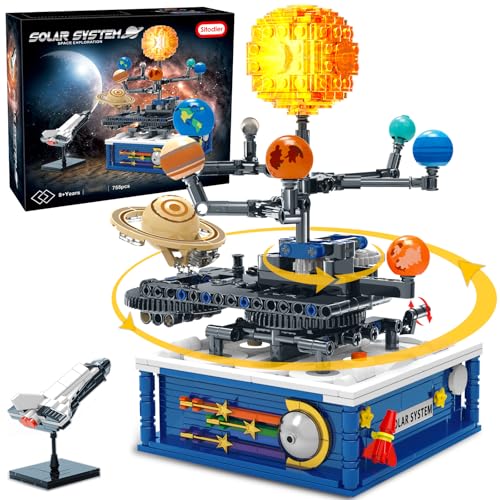 Sitodier drehbares Sonnensystem Bauspielzeug, 758pcs Weltraumforschung Bauklötze Set für Kinder 6+ Jahre alt, pädagogische Spielzeug Geschenke für Jungen Mädchen Alter 8 9 10 11 12 13 Sitodier drehbares Sonnensystem Bauspielzeug, 758pcs Weltraumforschung Bauklötze Set für Kinder 6+ Jahre alt, pädagogische Spielzeug Geschenke für Jungen Mädchen Alter 8 9 10 11 12 13 von Sitodier