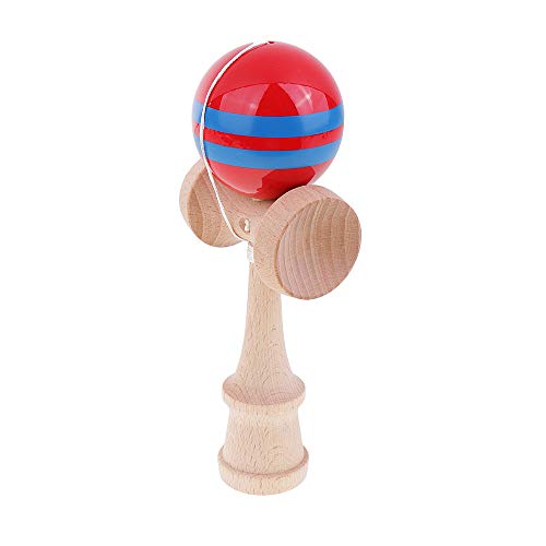 Sitrda Kendama Ball Japanisches traditionelles Holzspiel Balance Lernspielzeug ? Rot? Sitrda Kendama Ball Japanisches traditionelles Holzspiel Balance Lernspielzeug ? Rot? von Sitrda