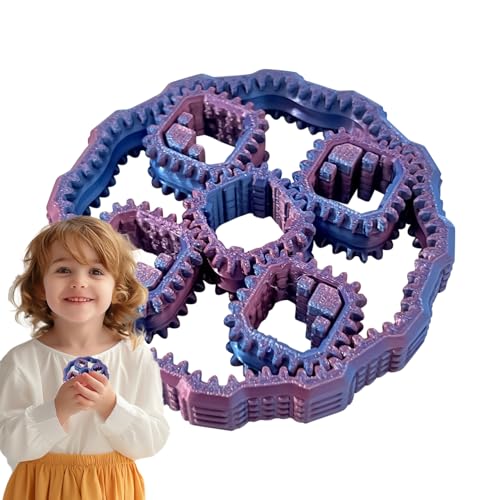 Siuwddee 3D Gedrucktes Fidget Spielzeug,Handdreh-Scheibe Sensorik Fingerspitzen Spiel - Gedruckter Fidget Stressabbau Für Kinder Erwachsene Zuhause Büro Schule Siuwddee 3D Gedrucktes Fidget Spielzeug,Handdreh-Scheibe Sensorik Fingerspitzen Spiel - Gedruckter Fidget Stressabbau Für Kinder Erwachsene Zuhause Büro Schule von Siuwddee