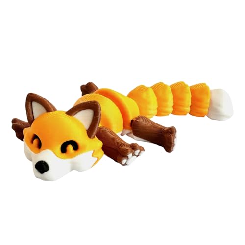Siuwddee 3D Gedrucktes Modell, 3D Druck Artikulierter Fidget Spielzeug, Realistisches Tier Modell Mit Gelenken Für Schreibtisch Und Kinderzimmer Dekoration von Siuwddee