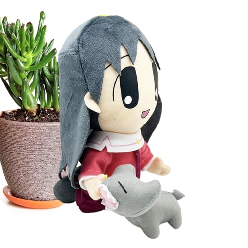 Siuwddee Anime Plüsch,Stofftiere | Große Augen Mädchen In Rotem Für Reise Halloween Geburtstag Zuhause Deko Siuwddee Anime Plüsch,Stofftiere | Große Augen Mädchen In Rotem Für Reise Halloween Geburtstag Zuhause Deko von Siuwddee