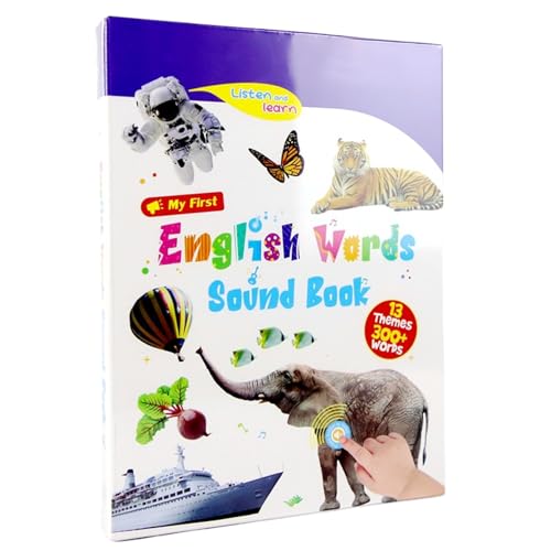 Siuwddee Babybücher Mit Sound - Englisch Lernendes Sprechendes Buch | Musikalische Sinneserfahrung Lernspielzeug Zur Wortschatz Und Sprachförderung Für Kinder 2-6 Jahre Siuwddee Babybücher Mit Sound - Englisch Lernendes Sprechendes Buch | Musikalische Sinneserfahrung Lernspielzeug Zur Wortschatz Und Sprachförderung Für Kinder 2-6 Jahre von Siuwddee