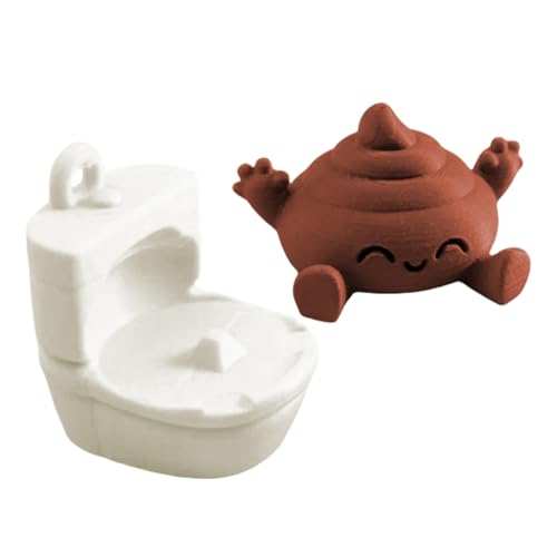Siuwddee Kacke Spielzeug,Glücklicher Poop Toiletten Deko - 3D Druck Kreativ Deko Für Frauen Geburtstag Weihnachten Arbeitsplatz Wohnzimmer Tv Schrank Männer Schreibtisch Siuwddee Kacke Spielzeug,Glücklicher Poop Toiletten Deko - 3D Druck Kreativ Deko Für Frauen Geburtstag Weihnachten Arbeitsplatz Wohnzimmer Tv Schrank Männer Schreibtisch von Siuwddee