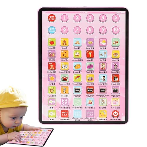 Siuwddee Kleinkind -Lerntablette, Tablet für Kinder lernt - Lustige Vorschulkinderspielzeug,Elektronische Lernsysteme für Kinder im Alter von 2 bis 5 Jahren, pädagogisches Kleinkindspielzeug Siuwddee Kleinkind -Lerntablette, Tablet für Kinder lernt - Lustige Vorschulkinderspielzeug,Elektronische Lernsysteme für Kinder im Alter von 2 bis 5 Jahren, pädagogisches Kleinkindspielzeug von Siuwddee
