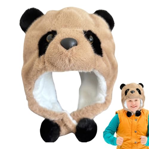 Siuwddee Panda-Beanie, niedlicher Panda-Kopf, warme Tierohr-Mütze, weicher Panda-Kopfschmuck, Cosplay-Mütze für Freizeitkleidung, Sportbekleidung, tägliche Ausflüge, Kinder, Familie, Freunde, Zuhause Siuwddee Panda-Beanie, niedlicher Panda-Kopf, warme Tierohr-Mütze, weicher Panda-Kopfschmuck, Cosplay-Mütze für Freizeitkleidung, Sportbekleidung, tägliche Ausflüge, Kinder, Familie, Freunde, Zuhause von Siuwddee