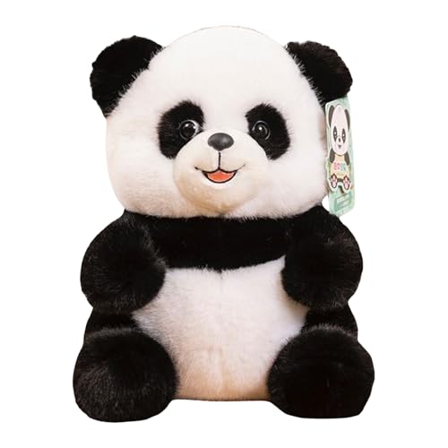Siuwddee Panda Plüschtiere,Niedliches Panda Kuscheltier Als Dekokissen - Dekorative Puppe Für Weihnachten Geburtstag Kinderzimmer Wohnzimmer Schlafzimmer Geschenk Alle Altersgruppen von Siuwddee