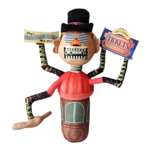 Siuwddee Plüsch Spielfigur Puppe - Lustiger Roboter Plüsch Als Heimdekoration,33 cm Kuscheltier Für Mädchen Kinderzimmer Wohnzimmer Halloween Deko von Siuwddee