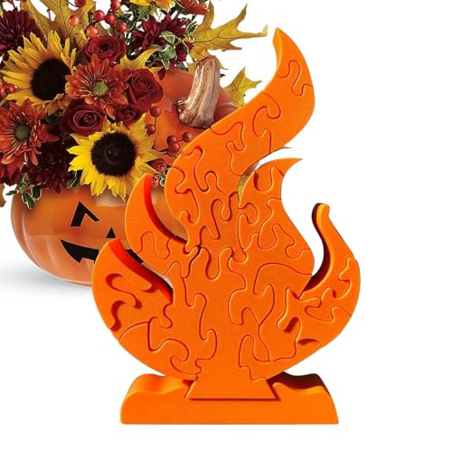 Siuwddee Puzzle Feuer Form,Einzigartiges Feuer Puzzle - Kreatives Gesellschaftsspiel Für Kinder Mädchen Bildung Familienfest Partyspiele von Siuwddee