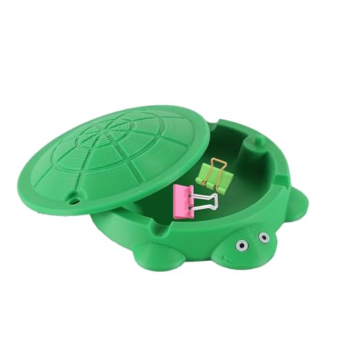 Siuwddee Schildkröten Sandkasten mit Deckel | Sinnes Spielsand Aktivitätsspielzeug - Spielerisches Sinnliches Lustiges Strandspielzeug Für Kinder Drinnen Und Draußen Siuwddee Schildkröten Sandkasten mit Deckel | Sinnes Spielsand Aktivitätsspielzeug - Spielerisches Sinnliches Lustiges Strandspielzeug Für Kinder Drinnen Und Draußen von Siuwddee