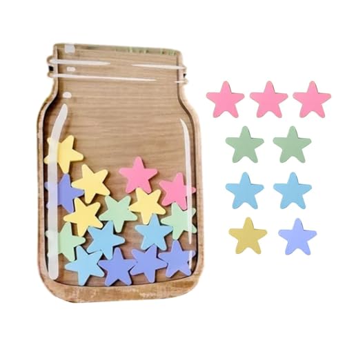 Belohnungsglas Klassenzimmer | Magnetisches Belohnungsglas Für Klassenzimmer 25 Sterne Belohnungsglas Für Kinder Aus Holz | Interaktive Verhaltensgläser Für Lehrer Und Schüler, Niedliche Für Schule Belohnungsglas Klassenzimmer | Magnetisches Belohnungsglas Für Klassenzimmer 25 Sterne Belohnungsglas Für Kinder Aus Holz | Interaktive Verhaltensgläser Für Lehrer Und Schüler, Niedliche Für Schule von Sixfox