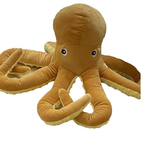 Plüschtier Oktopus Kreative Plüsch Puppe Kuscheltier Weiches Spielzeug Neugeborenes, Baby Schlafen Beschwichtigen Sie Puppe Plüschtier (40cm) von Sixfox