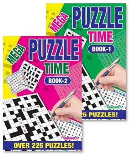 Sixstore A5 Mega 2 in 1 Kreuzworträtsel Wordsearch Bücher 2er Set Cross Word Brain Teaser Travel Puzzle Book Sixstore A5 Mega 2 in 1 Kreuzworträtsel Wordsearch Bücher 2er Set Cross Word Brain Teaser Travel Puzzle Book von Sixstore