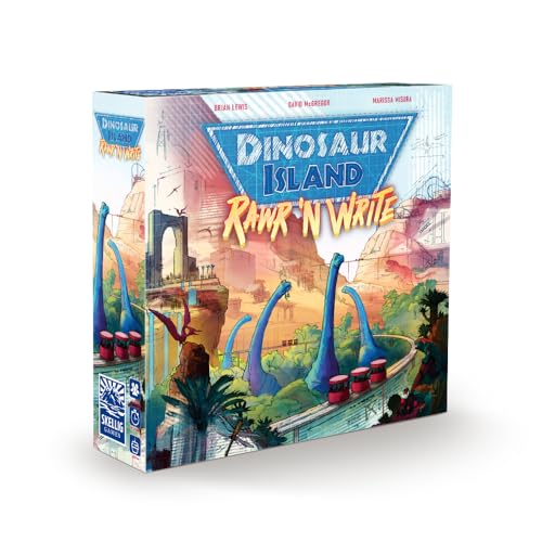 Skellig Games SKE48039 Dinosaur Island-Rawr n Write von Skellig Games