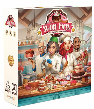 Skellig Games SKE48242 Sweet Mess: Der Backwettbewerb Deluxe von Skellig Games