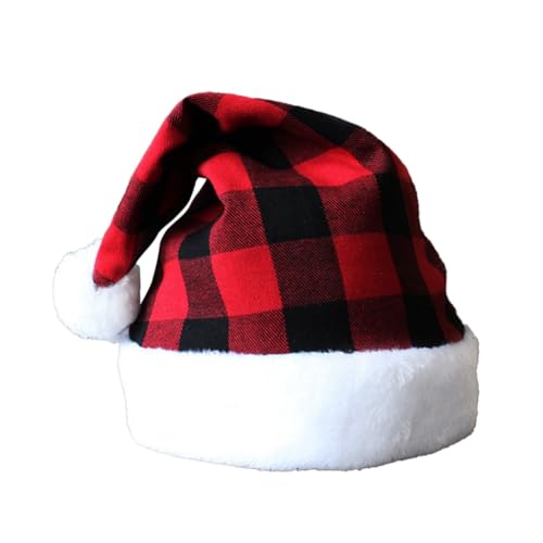 4 Stück Weihnachtsmannmütze, Unisex Weihnachtsmütze mit für Weihnachtsfeier B, gut verarbeitet, langlebig von Skiitches