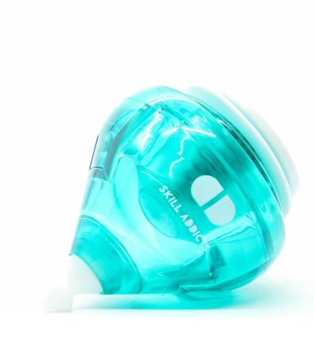 SA Ball Bearing Spin Top - Dunkles Türkis (Enthält Zubehör und App zum Erlernen von Kreisel Tricks) von Skill Addicts