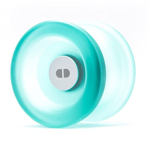 SkillAddicts Yoyo Set - Blaugrün Silber (Inklusive Kugellager, Yo-Yo-Schnüre und Jo-Jo-Tricks-Lern-App) von Skill Addicts