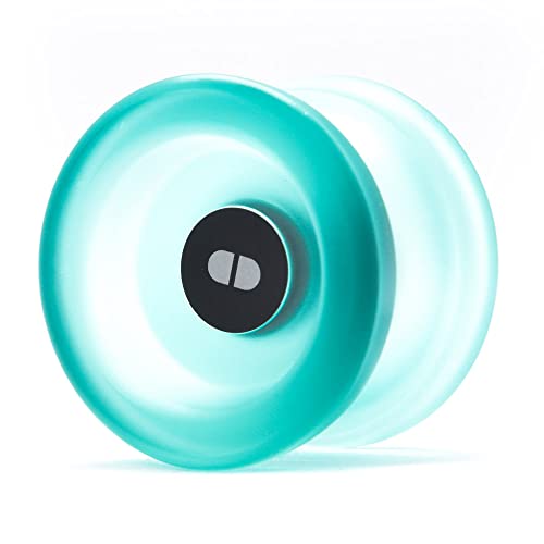 SkillAddicts Yoyo Set - Blaugrün Schwarz (Inklusive Kugellager, Yo-Yo-Schnüre und Jo-Jo-Tricks-Lern-App) von Skill Addicts