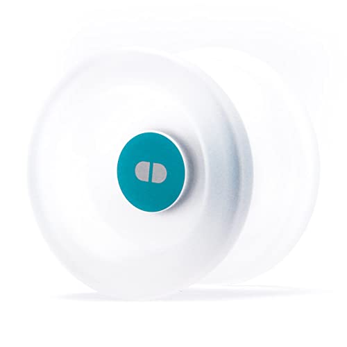 SkillAddicts Yoyo Set - Transparent Blaugrün (Inklusive Kugellager, Yo-Yo-Schnüre und Jo-Jo-Tricks-Lern-App) von Skill Addicts