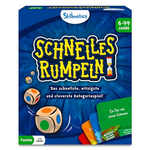 Skillmatics Brettspiel - Schnelles Rumbpeln, Lernspiel und cleveres Kategoriespiel, Geschenke für Kinder, Jugendliche und Erwachsene von Skillmatics