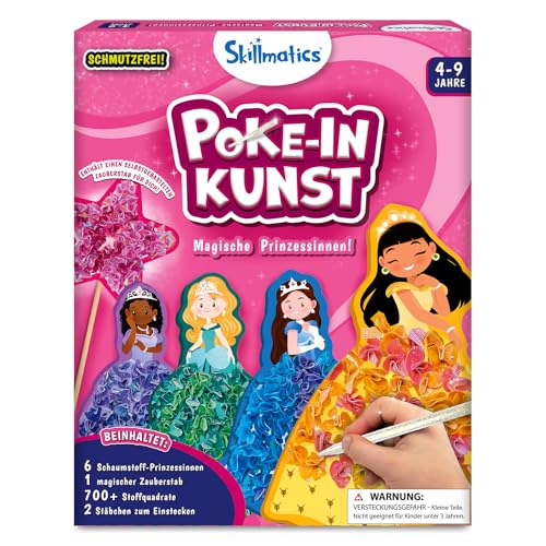 Skillmatics Kunst & Bastelaktivität- Poke-in Kunst magische Prinzessinnen, Schmutzfreie Nähkunst für Kinder, Craft-Kits, DIY-Aktivität, Geschenke für Mädchen und Jungen im Alter von 4, 5, 6, 7, 8, 9 Skillmatics Kunst & Bastelaktivität- Poke-in Kunst magische Prinzessinnen, Schmutzfreie Nähkunst für Kinder, Craft-Kits, DIY-Aktivität, Geschenke für Mädchen und Jungen im Alter von 4, 5, 6, 7, 8, 9 von Skillmatics