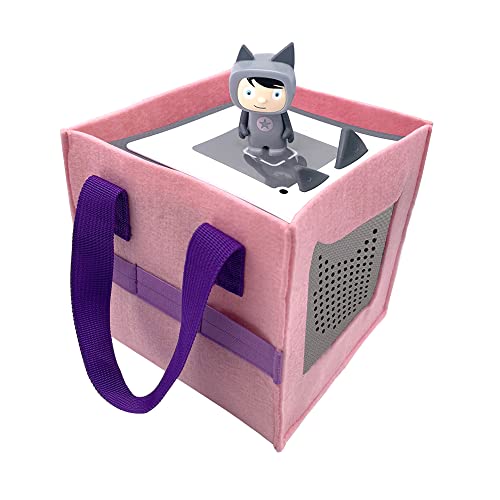 Transporttasche Tasche für Toniebox und Tonie Hörfiguren - Musikbox Reisetasche Organizer für Hörwürfel Toniebox und Tigerbox Touch, Rosa Transporttasche Tasche für Toniebox und Tonie Hörfiguren - Musikbox Reisetasche Organizer für Hörwürfel Toniebox und Tigerbox Touch, Rosa von SkingHong