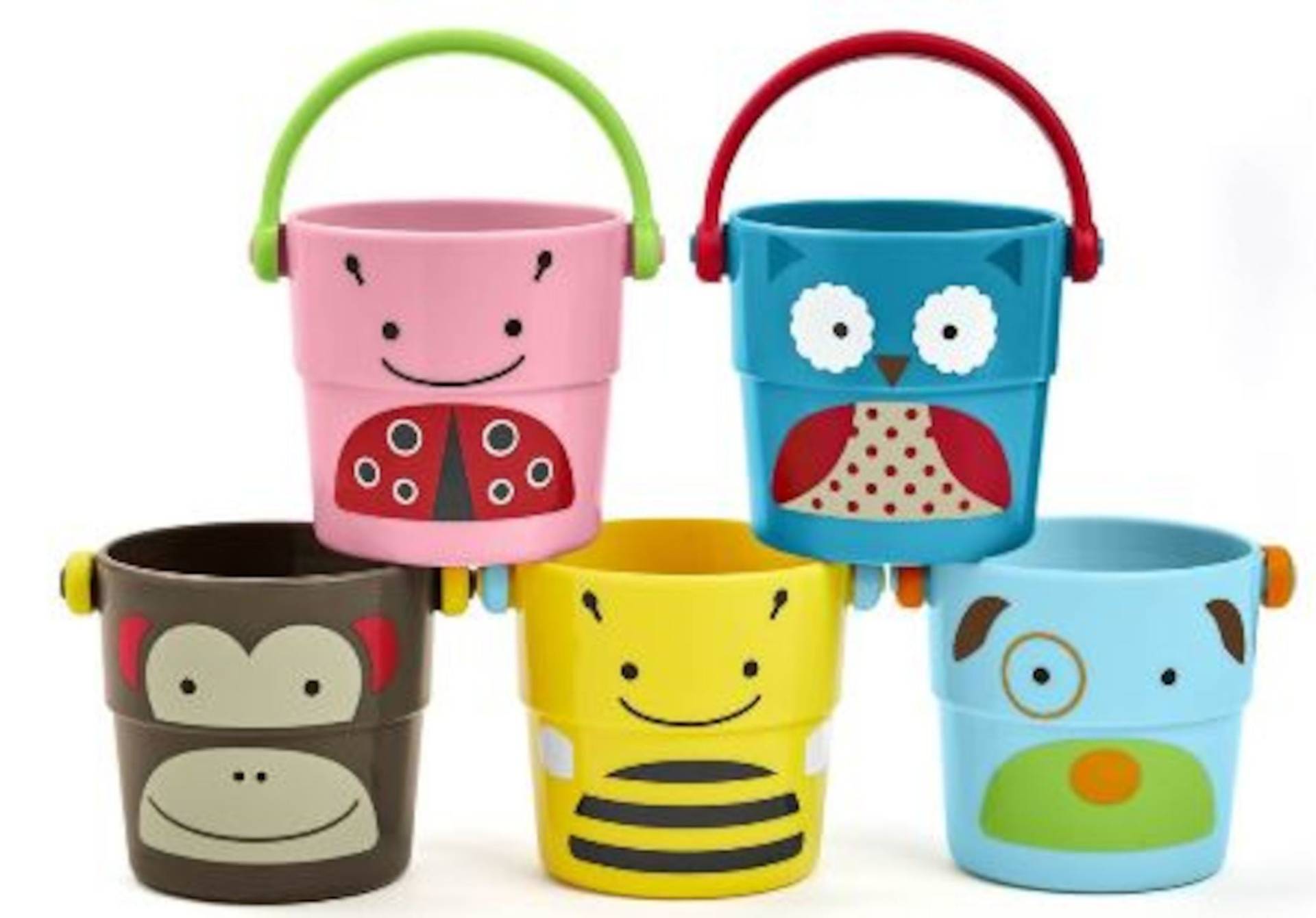Skip Hop Zoo Badespielzeug Eimer 5-teilig Skip Hop Zoo Badespielzeug Eimer 5-teilig von Skip Hop