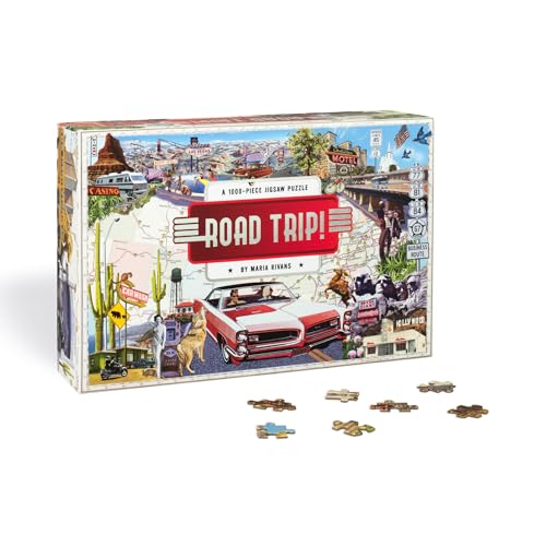 Road Trip!: A 1000-piece Jigsaw Puzzle Road Trip!: A 1000-piece Jigsaw Puzzle von Thames & Hudson