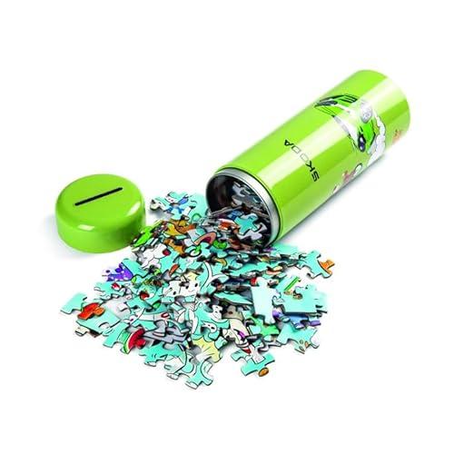 Skoda 6U0087525 Puzzle, 132 Teile, verpackt als Spardose von Skoda