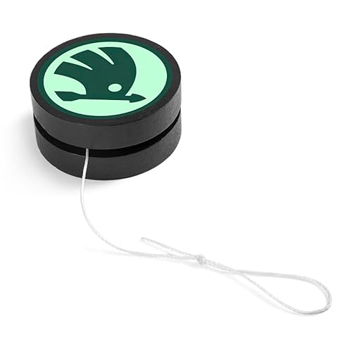 Skoda 6U0087525A JoJo Jo-Jo, Holz, mit Markenlogo, im Design eines Eishockey Pucks Skoda 6U0087525A JoJo Jo-Jo, Holz, mit Markenlogo, im Design eines Eishockey Pucks von Skoda