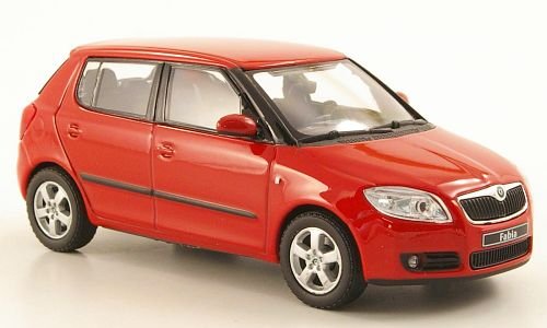 Skoda Fabia II, rot, 2006, Modellauto, Abrex 1:43 Skoda Fabia II, rot, 2006, Modellauto, Abrex 1:43 von Skoda