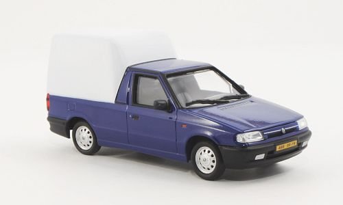 Skoda Felicia Pick-Up, blau/mat-tweiss , 1996, Modellauto, Abrex 1:43 Skoda Felicia Pick-Up, blau/mat-tweiss , 1996, Modellauto, Abrex 1:43 von Skoda
