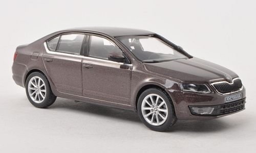 Skoda Octavia III, metallic-dunkelbraun, Avia , 2013, Modellauto, Fertigmodell, Abrex 1:43 Skoda Octavia III, metallic-dunkelbraun, Avia , 2013, Modellauto, Fertigmodell, Abrex 1:43 von Skoda