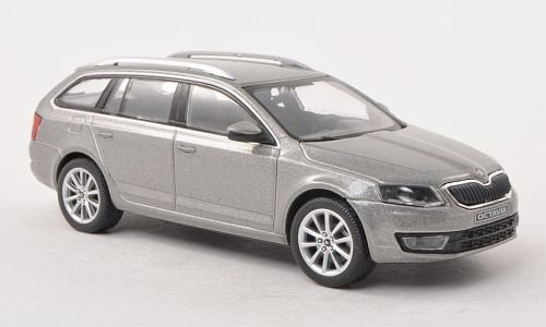 Skoda Octavia III Combi, metallic-grau, 2013, Modellauto, Fertigmodell, Abrex 1:43 Skoda Octavia III Combi, metallic-grau, 2013, Modellauto, Fertigmodell, Abrex 1:43 von Skoda