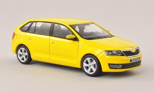 Skoda Rapid Spaceback, gelb , 2013, Modellauto, Fertigmodell, Abrex 1:43 Skoda Rapid Spaceback, gelb , 2013, Modellauto, Fertigmodell, Abrex 1:43 von Skoda