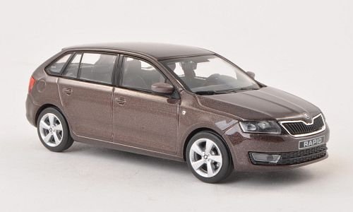 Skoda Modellauto Rapid Spaceback, met.-braun, 2013, Fertigmodell, ca. 10-15 cm, Metall, Handkraft, Unisex, Kind, Keine Batterien erforderlich, Keine zusätzlichen Komponenten Skoda Modellauto Rapid Spaceback, met.-braun, 2013, Fertigmodell, ca. 10-15 cm, Metall, Handkraft, Unisex, Kind, Keine Batterien erforderlich, Keine zusätzlichen Komponenten von Skoda