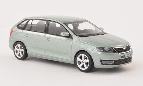 Skoda Rapid Spaceback, metallic-grün, 2013, Modellauto, Fertigmodell, Abrex 1:43 Skoda Rapid Spaceback, metallic-grün, 2013, Modellauto, Fertigmodell, Abrex 1:43 von Skoda