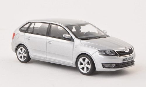 Skoda Rapid Spaceback, silber , 2013, Modellauto, Fertigmodell, Abrex 1:43 Skoda Rapid Spaceback, silber , 2013, Modellauto, Fertigmodell, Abrex 1:43 von Skoda