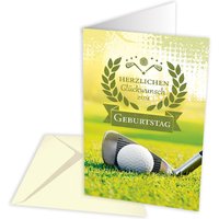 Geburtstagskarte Golf von Skorpion GmbH