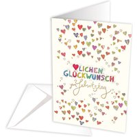 Geburtstagskarte "Herzlichen Glückwunsch" Geburtstagskarte "Herzlichen Glückwunsch" von Skorpion GmbH