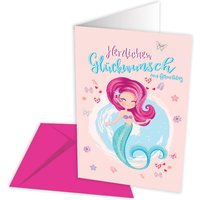 Geburtstagskarte Meerjungfrau Geburtstagskarte Meerjungfrau von Skorpion GmbH
