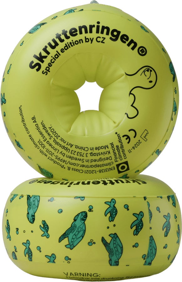 Skruttenringen Schwimmflügel, Gelb Gemustert Skruttenringen Schwimmflügel, Gelb Gemustert von Skruttenringen