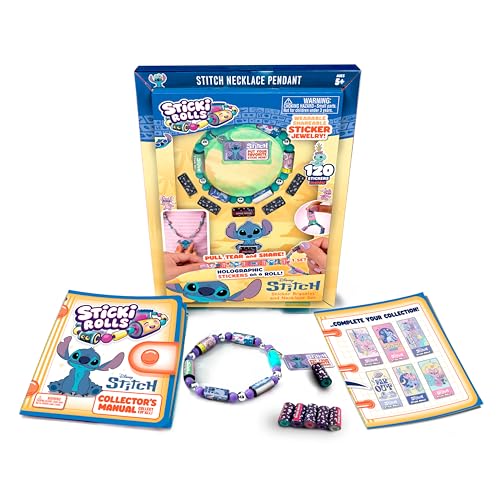 Sticki Rolls Stitch Anhänger Pack Wearable Sticker Schmuck Sammlerstück Spielzeug Disney Stitch Sticki Rolls Stitch Anhänger Pack Wearable Sticker Schmuck Sammlerstück Spielzeug Disney Stitch von Sky Castle