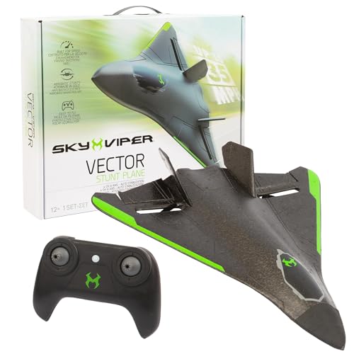 Sky Viper Vector Performance Stunt-Jet, entwickelt für Geschwindigkeiten von bis zu 35 km/h, ausgestattet mit fortschrittlicher Positions-Hold-Technologie, hohem Leistungs-zu-Gewicht-Verhältnis, von Giochi Preziosi
