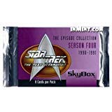 Star Trek: The Next Generation Season Four Trading Cards Pack (8 cards) von SkyBox