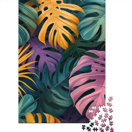 3D-Dschungel Puzzle 1000 Teile Schwer Puzzle Spielzeug Pädagogisches Spiel Impossible Herausforderung Spielzeug Für Erwachsene Kinder 1000pcs (75x50cm) von SkyClouf