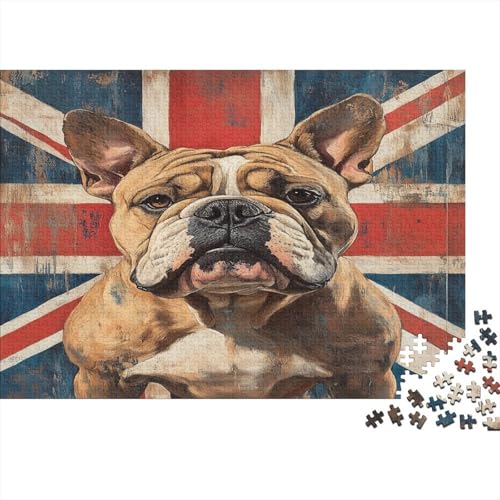 BULLHund Puzzle 1000 Teile Erwachsener Kniffel Spaß Für Die Ganze Familie - Abwechslungsreiche 1000 Puzzleteilige Motive Puzzlespiel Erwachsene, Puzzel 1000pcs (75x50cm) von SkyClouf