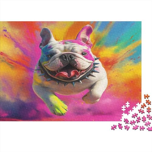 BULLHund Puzzle 1000 Teile Puzzles Für Erwachsene Lernspiel Herausforderungsspielzeug 1000-teilige Puzzlespiel Für Erwachsene Kinder Puzzel 1000pcs (75x50cm) von SkyClouf