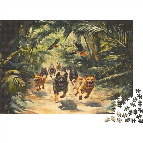 Deutscher Schäferhunds Puzzles1000 Teile, Puzzle Für Erwachsene, Geschicklichkeitsspiel Für Die Ganze Familie, Klassische Puzzle,Geburtstagsgeschenk Erwachsenen Puzzlespiel Puzzel 1000pcs (75x50cm) Deutscher Schäferhunds Puzzles1000 Teile, Puzzle Für Erwachsene, Geschicklichkeitsspiel Für Die Ganze Familie, Klassische Puzzle,Geburtstagsgeschenk Erwachsenen Puzzlespiel Puzzel 1000pcs (75x50cm) von SkyClouf