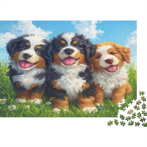 Hund Puzzle 1000 Teile Erwachsener Kniffel Spaß Für Die Ganze Familie - Abwechslungsreiche 1000 Puzzleteilige Motive Puzzlespiel Erwachsene, Puzzel 1000pcs (75x50cm) von SkyClouf